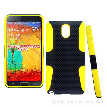 Mesh Combo 2-in-1 PC + Silicone Cover for Samsung Galaxy Note 3